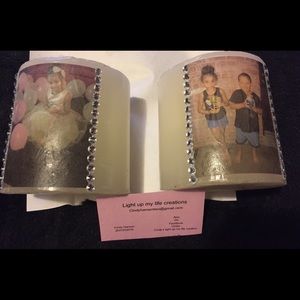 Candle embedded pic images any pic you  want